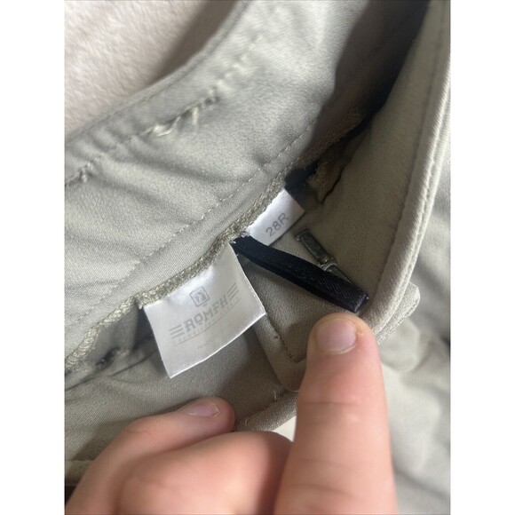 ROMFH English Riding Breeches Ladies 28R Long Knee Patch Stretch - Picture 16 of 16